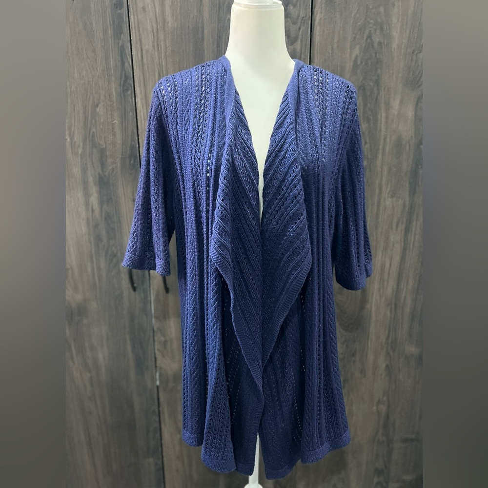ST John Sport open wool blend cardigan